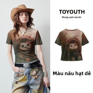 Toyouth | Áo Thun Ngắn Tay Ôm Slim Mới Hè