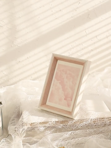 MYM HOME เฟรมรูปถ่ายสไตล์เรียบง่าย 5 นิ้ว 6 นิ้ว 7 นิ้วกรอบการจับคู่สีกรอบภาพผนังรูปผนังการตกแต่งโต๊ะเดสก์ท็อป