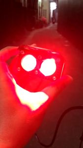 LAMPU TEMBAK SQL 2 MATA MODEL DEVIL LAMPU TEMBAK SOROT SQL 2 LED UNIVERSAL WATERPROOF SUPER TERANG