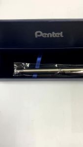 💙ปากกาลูกลื่น PENTEL รุ่น B810-C 0.7มม. เพนเทล ด้ามสีเงิน พร้อมกล่อง ห่อของขวัญฟรี (ราคา/ด้าม) | KKNT ปากกา Pentel ปากกาลูกลื่น Pentel - Lazada