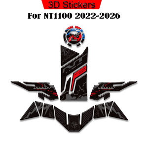 Motorcycle For NT1100 NT 1100 DCT Sport Tourer Tank Pad Side Grips Gas Fuel Oil Knee Protector Stickers Decals 2022 - 2026