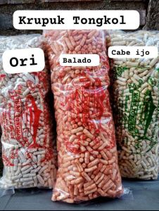 1 Ball Kerupuk jaya tongkol 800grm Manggar Rambak tahu