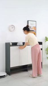 E-TIFE Rak Sepatu Rak Sepatu Kayu Minimalis Rak sepatu lemari sepatu lemari sepatu minimalis