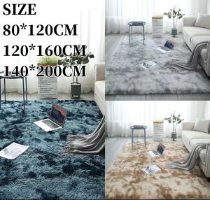 Korean Version High Quality tie Dyed Thickened Large Size Carpet Super Plush Carpet Living Room Bedroom home decora