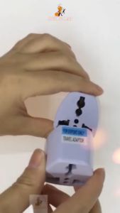 Nasara 3 Way 3 Pin Plug Adapter Universal International Travel Adapter Charger Adapter Plug Converter Socket / Kepala Plug / 插座