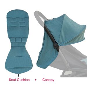 COLU KID® Baby Carriage Accessories Waterproof Sun Canopy & Replacement Seat Cushion Compatible with Babyzen YOYO YOYO2