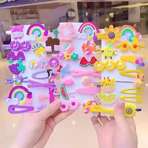 Ivorybaby Set Jepit Rambut Lucu 14pcs Jepitan Rambut Korea Anak Perempuan