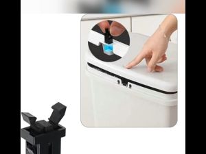 ตัวล็อก ฝาถังขยะ  10 ตัว ฝาปิดทั่วไป  สามารถล็อคตัวเอง สวิตช์ล็อค เปลี่ยน จับ เข้ากันได้ถังขยะ สลัก ซ่อม คลิปดี