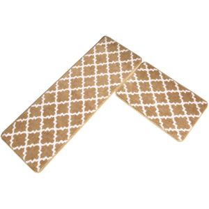 Nordic Style Kitchen Bathroom Bedroom Anti-Slip Oil Absorbent Mat Long Rectangle Shape Machine Weaved Home Use Floor Mat