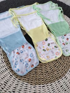 popok bayi cotton sambung handuk