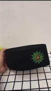 Promo!!! SONGKOK PECI MUHAMADIYAH HIJAU Tinggi Normal (9 cm) + Ada Dus Setiap Peci