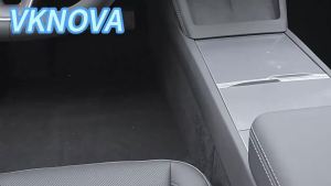 For Tesla Model 3/Y Juniper Highland 2026 Leathe TPE Central Control Side Anti Kick Pad Anti-dirt Protective Protecto Accessorie