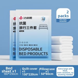 Disposable Bedding Set for Hotels and Travel