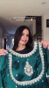 [PRE-ORDER] Ready Made Japan Satin Anarkali Gown (10-15days delivery)