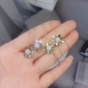 Bông tai bông bông tai hình hoa bông tai hoa - Bảo hành vĩnh viễn không đen và không gỉ sét