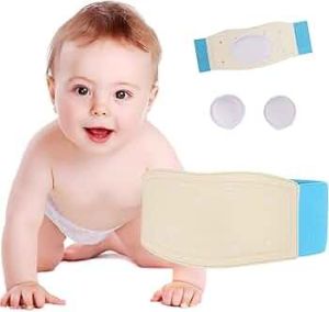 [Ready Stock] Baby Newborn Umbilical Hernia Belt Hernia Therapy Treatment Children Infant Baby Umbilical Recovery Strap