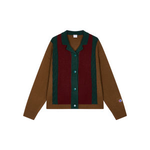 Champion | Áo Len Kẻ Vintage Thu