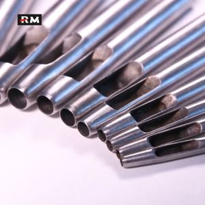 【Long-Mouth Type】Bag Leather Belt And Watch Strap Hole Puncher 45# High Carbon Steel Pure Fire Heat Treatment Round Punch Handmade Leather Art Hole Punching Tool Drilling Air Holes