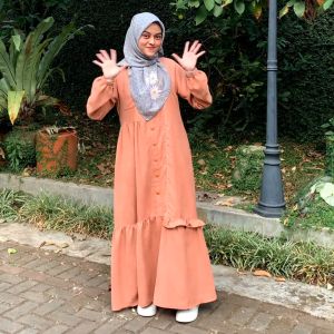 Rabbani - Dresslim Muslim Wanita Lengan Panjang Dewasa Hadid Exclusive