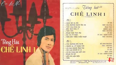Băng cassette nhạc Chế Linh 1 trước 1975 18 ca khúc Chế linh