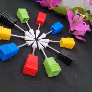 Mũi Mài Sứ Ceramic Hình Nón Nhọn Phá Gel Chuyên Nghiệp – Đầu Mài Nail Không Nóng Mài Khóe Móng Tháo Gel Nhanh Bền Cao Cấp