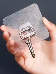 Móc dán tường inox treo đồ không cần khoan đục thuận tiện DN126