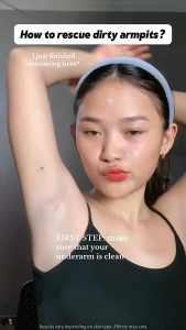SKINEVER Brightening Underarm Cream Deodorant with Aluminum Chloride and Niacinamide - Cooling Non-greasy Sweat Regulation Subtle Radiance Gentle Odor Control Stops Sweat