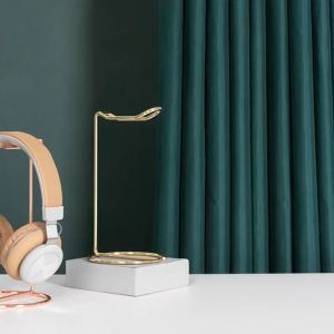 Universal Desktop Headphone Hanger Metal Desktop Headphone Display Stand