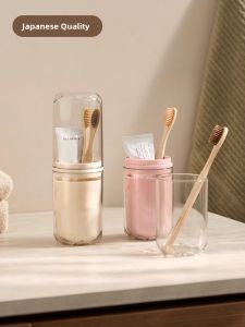 MONLEYTA | Portable Three-In-One Travel Toothbrush Kit With Toothpaste And Mouthwash Childrens Electric Toothbrush Manleyta Brand