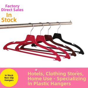 Plastic Clothes Hanger Metal Hook