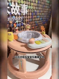 Baby walker Advanced Adjustable Heights walker Foldable with music Baby Learning Walker Pejalan kaki bayi学步车