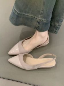 Nude Closed-Toe Sandals Womens Shoes 41-43