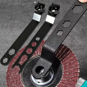 Dizoey 2Pcs Hardness Tool For Four-claw Angle Grinder Wrench Thickened Plate Angle Grinder Hand Adjustment Wrench Accessorie Removal Spanner