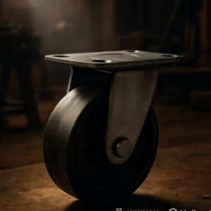 Roda Caster Besi Mati 5 Inci Iron Caster Wheel Rigid Light Duty