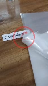 Plastik PP Bening Tebal 08 uk 20x35x08 - Plastik Gula - Snack- kerupuk