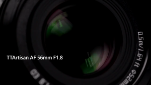 TTArtisan AF 56mm F1.8 APS-C Lens เลนส์ Auto Focus สำหรับกล้อง Sony E I FujiFilm X I Nikon Z