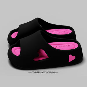 2026 Fashion Womens Slippers Sandals Beach Slides Solid Color Non-slip Thick Shower Shoes for Summer Home Outside