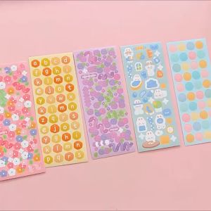 INS Cute Cartoon Deco Stickers Set – DIY Journal Scrapbooking and Goo Card Labels