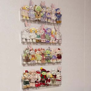 Home Decor Acrylic Display Stand Multi-Functional Wall-Mounted Storage Box Punch-Free Organizer Rack Household Good