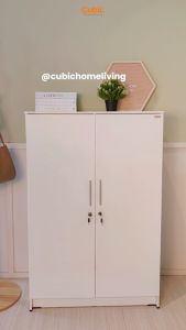 Cubic Lemari Kecil Minimalis / Almari Pakaian 2 Pintu / LUNA BL 121