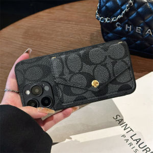 Multi-Functional Phone Case Compatible Realme Insert Card Holder Stand Fashion Simple