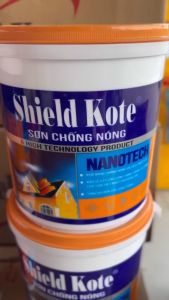 Sơn Chống Nóng Shield Kote. Cho tường ngoài mái sàn để ngăn cản sự truyền dẫn nhiệt.