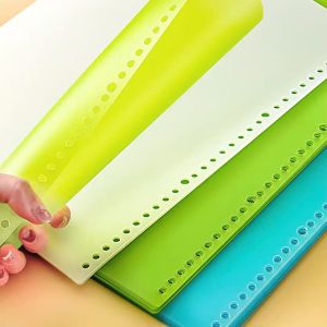 J Set Bìa sổ nhựa tab phân trang A5 / B5 / A4 màu trong suốt làm bìa sổ còng  CINDY