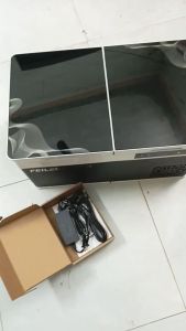 Tủ lạnh dùng cho ô tô hoặc điện gia đình 35 lít kích thước 33x60x37 dùng ổn định dùng đi phượt picnic