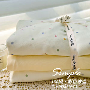 ผ้าห่มแบบซิป Pure Cotton Non Full Cotton ขนาด 150x200x230 สำหรับหอพักนักเรียน ผ้าห่มเป็นชิ้นเดียว ผ้าฝ้ายแท้ฤดูหนาว 2025 ใหม่