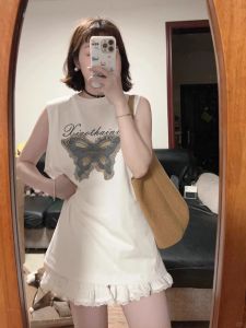 Áo Thun Nữ Tay Ngắn Cotton Nguyên Chất Mùa Hè Thiết Kế Thể Thao Không Tay Áo Khoác Ngoài Rộng Rãi Cho Bóng Rổ