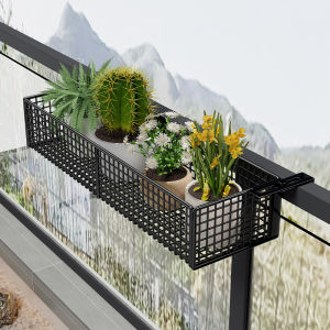 Balcony Suspension Wall Hanging Flower Pot Hanging Basket