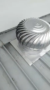 600mm Type Silver Roof Ventilator Wind Turbines Air Vent Attic Ventilator Stainless Steel