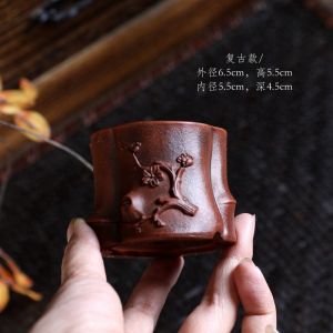 Handmade Miniature Purple Clay Flower Pot Small Mermaid Pineapple Succulent Plant Premium Quality Microscopic Garden Pot