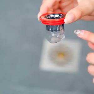 KUKE Penutup Saluran Air / Mini Filter Floor Drain / Katup Lubang Saringan Wastafel Kamar Mandi Anti Serangga Bau Serbaguna